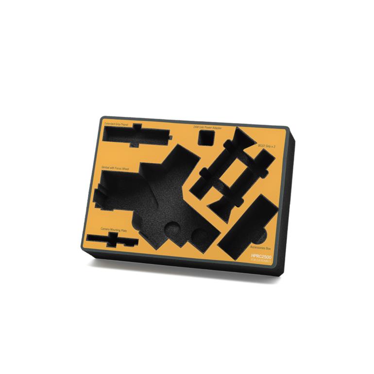 SCHAUMSTOFFEINLAGE-SET DJI RONIN S FÜR HPRC 2500 KOFFER