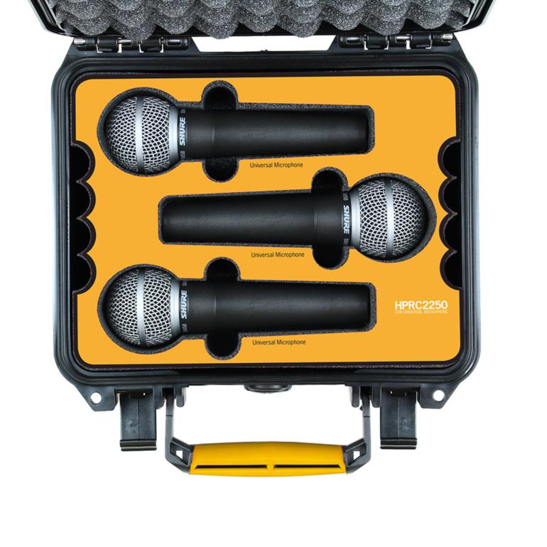 HPRC2250 for 6 Universal Microphones