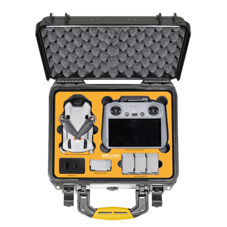 VALISE DE PROTECTION POUR DJI MINI 4 PRO FLY MORE COMBO - HPRC2300