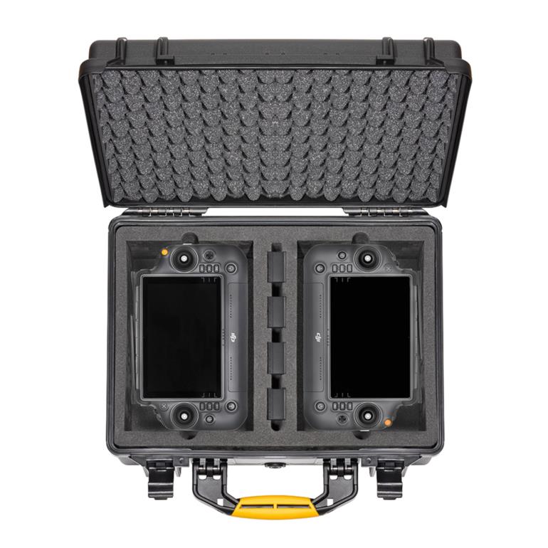 PROTECTIVE CASE FOR 2 DJI RC PLUS CONTROLLERS AND WB37 BATTERIES - HPRC2500