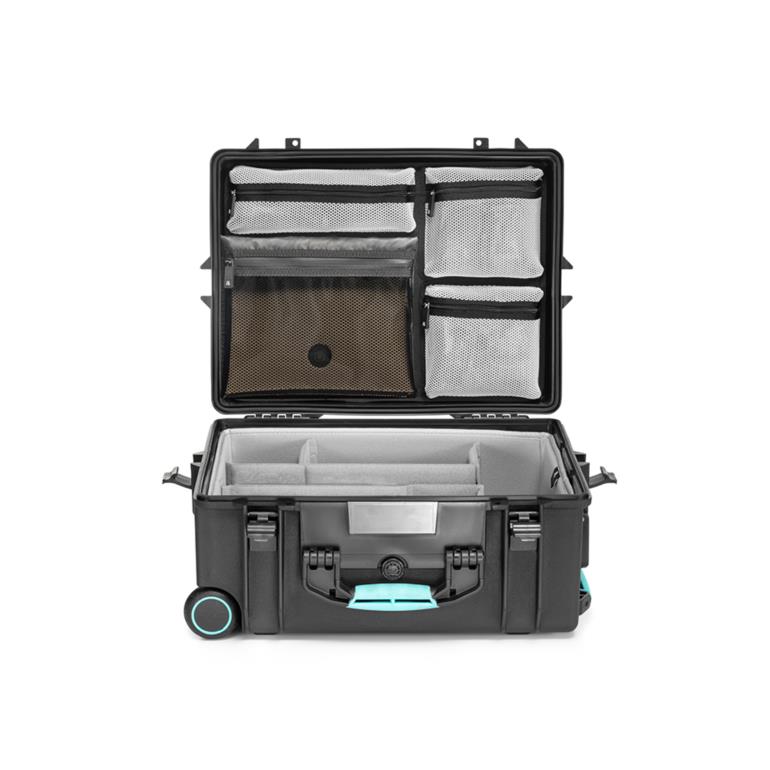 HPRC#2600WPROBLB wheeled waterproof protective case. 