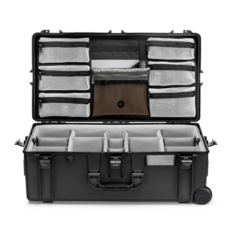 HPRC#2745WPROABK valigia rigida con ruote, Second Skin™ e Organizer Coperchio