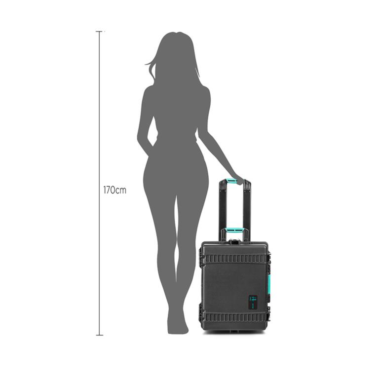 HPRC#2670W – Professional Watertight Case with Wheels and Removable Lid