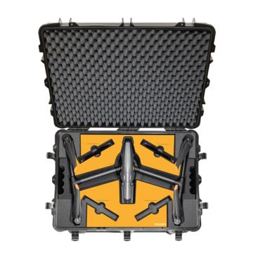 VALISE DE PROTECTION POUR DJI INSPIRE 3 - HPRC2800W AVEC ROUES