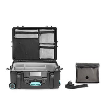 HPRC#2600WPROBLB wheeled waterproof protective case. 