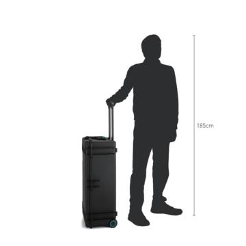 HPRC#2745WPROBLB Wheeled Case with Second Skin™ & Lid Organizer