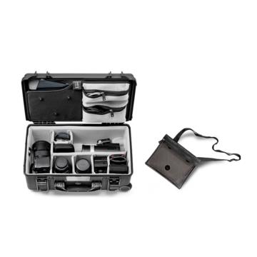 HPRC#2550WPROABK Wheeled Hard Case with Second Skin™ & Lid Organizer