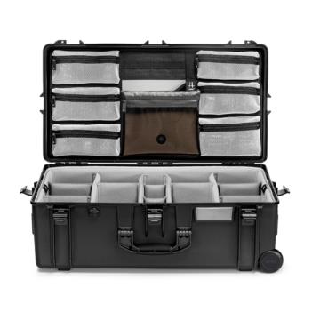 HPRC#2745WPROABK valigia rigida con ruote, Second Skin™ e Organizer Coperchio
