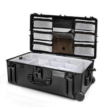 HPRC#2745WPROABK valigia rigida con ruote, Second Skin™ e Organizer Coperchio