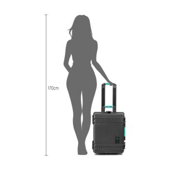 HPRC#2670W – Professional Watertight Case with Wheels and Removable Lid
